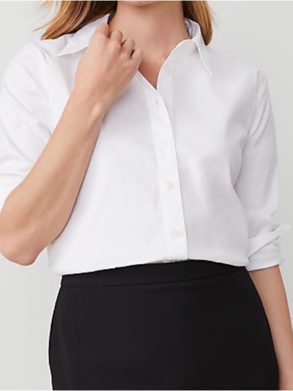 Ann Taylor Relaxed Perfect Shirt – White – Women’s Size Small - NWT
